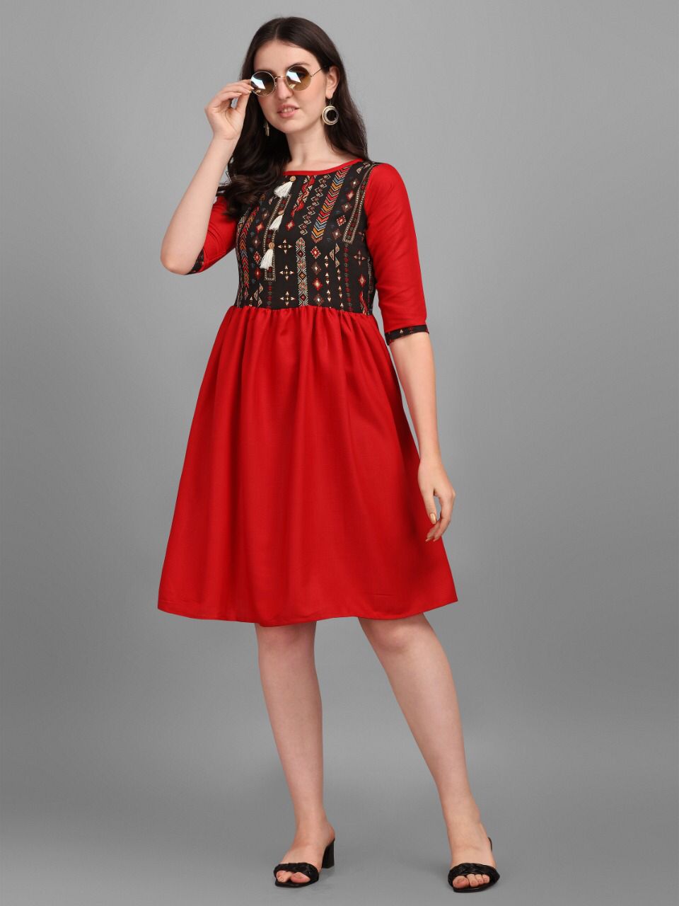 Saachi H 25 Rayon Daily Wear Short Designer Kurti Collection